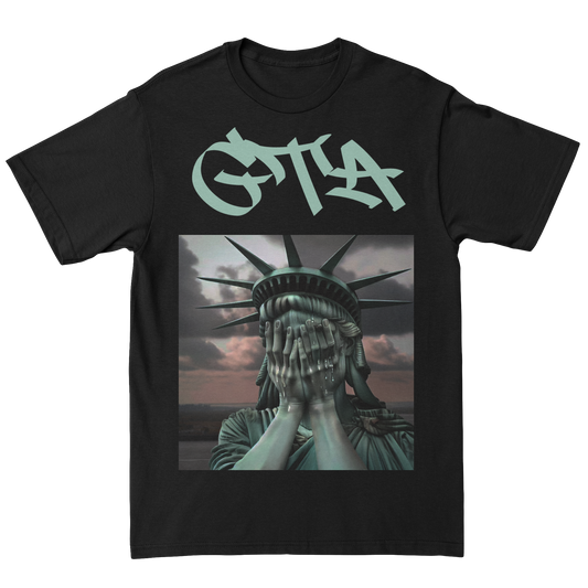 (Statue of Liberty) Black T-shirt